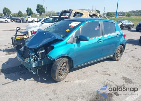 2012 Toyota Yaris Le from USA, damaged, VIN JTDKTUD37CD513917